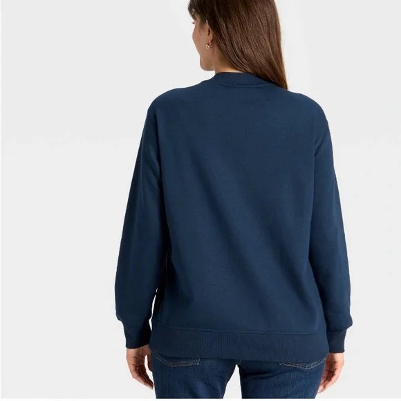 NWT Maternity Sweatshirt - Isabel
Maternity by Ingrid & Isabel Navy Blue - Picture 2 of 4